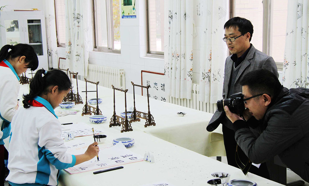 渝北常州书法教育微网站开发案例